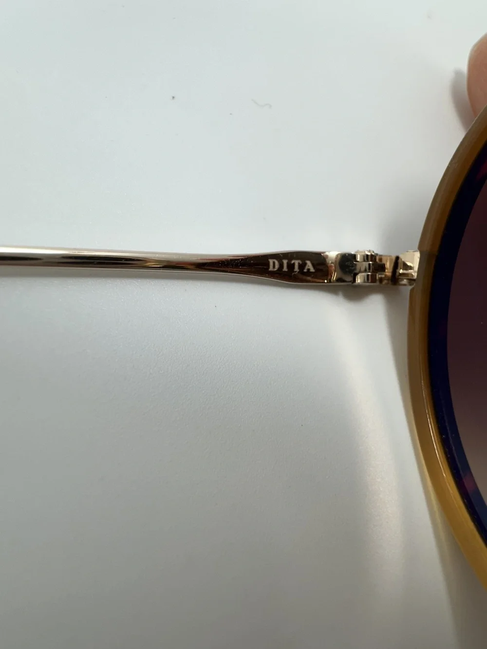 Dita FreeBird Sunglasses 21012-B-TRT-GLD 54MM New